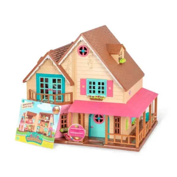 Casa Grande Cottage Lil Woodzeez Con Accesorios